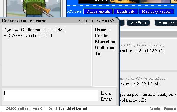 Como es el multichat de Lotienes